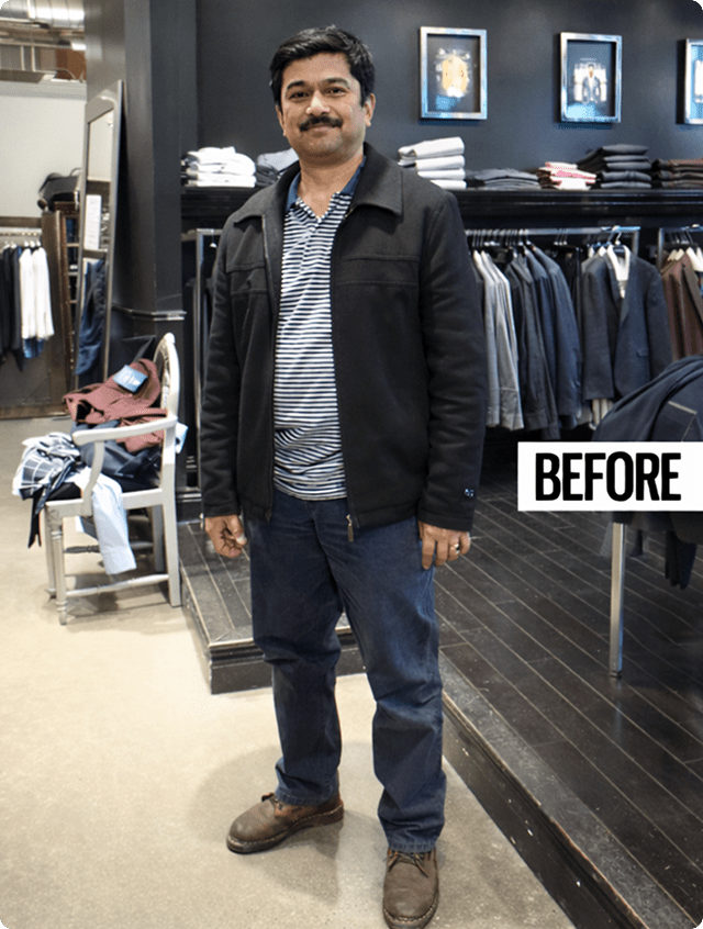 Before styling